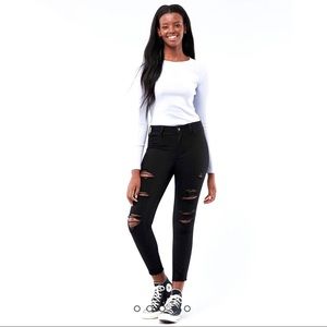 Hollister Curvy High-Rise Cropped Jean Legging 👖